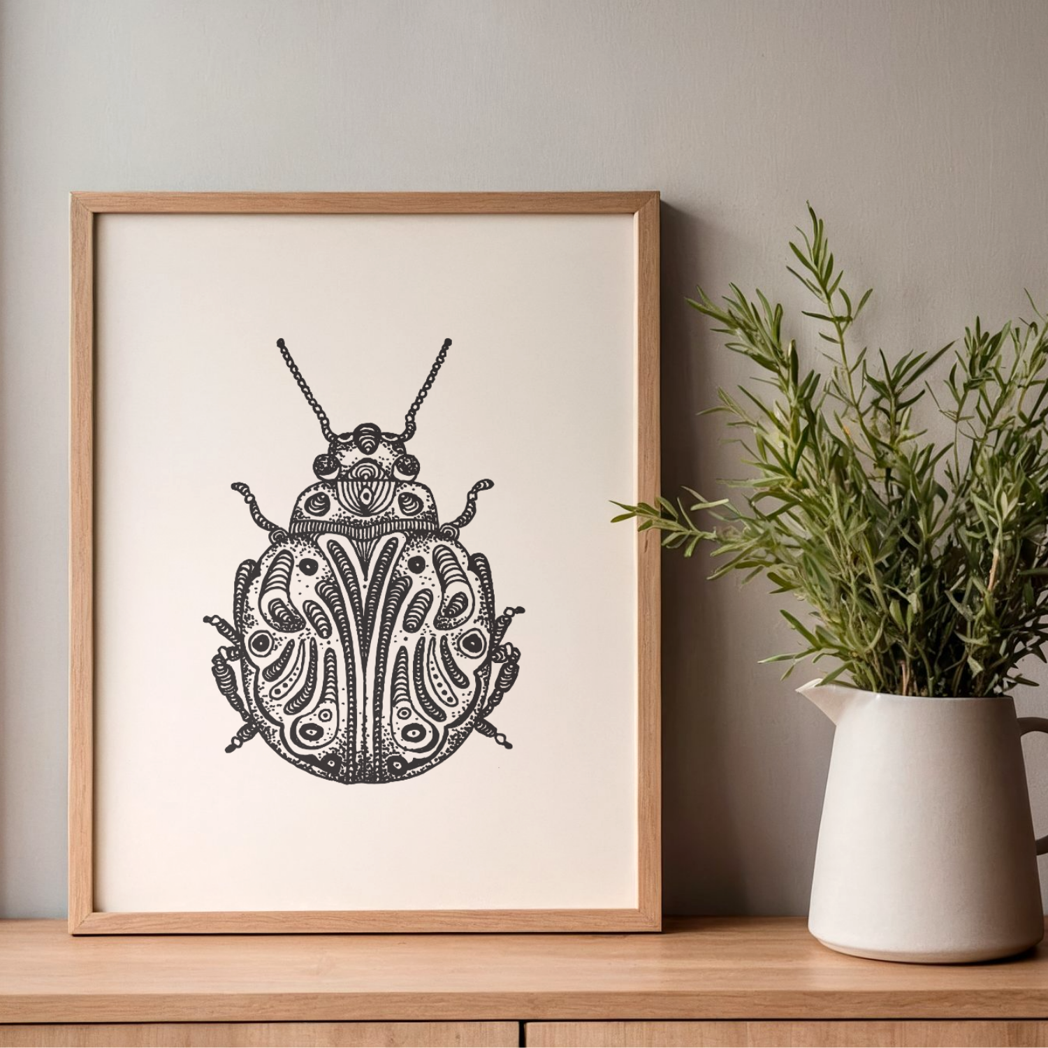 Ladybug Print