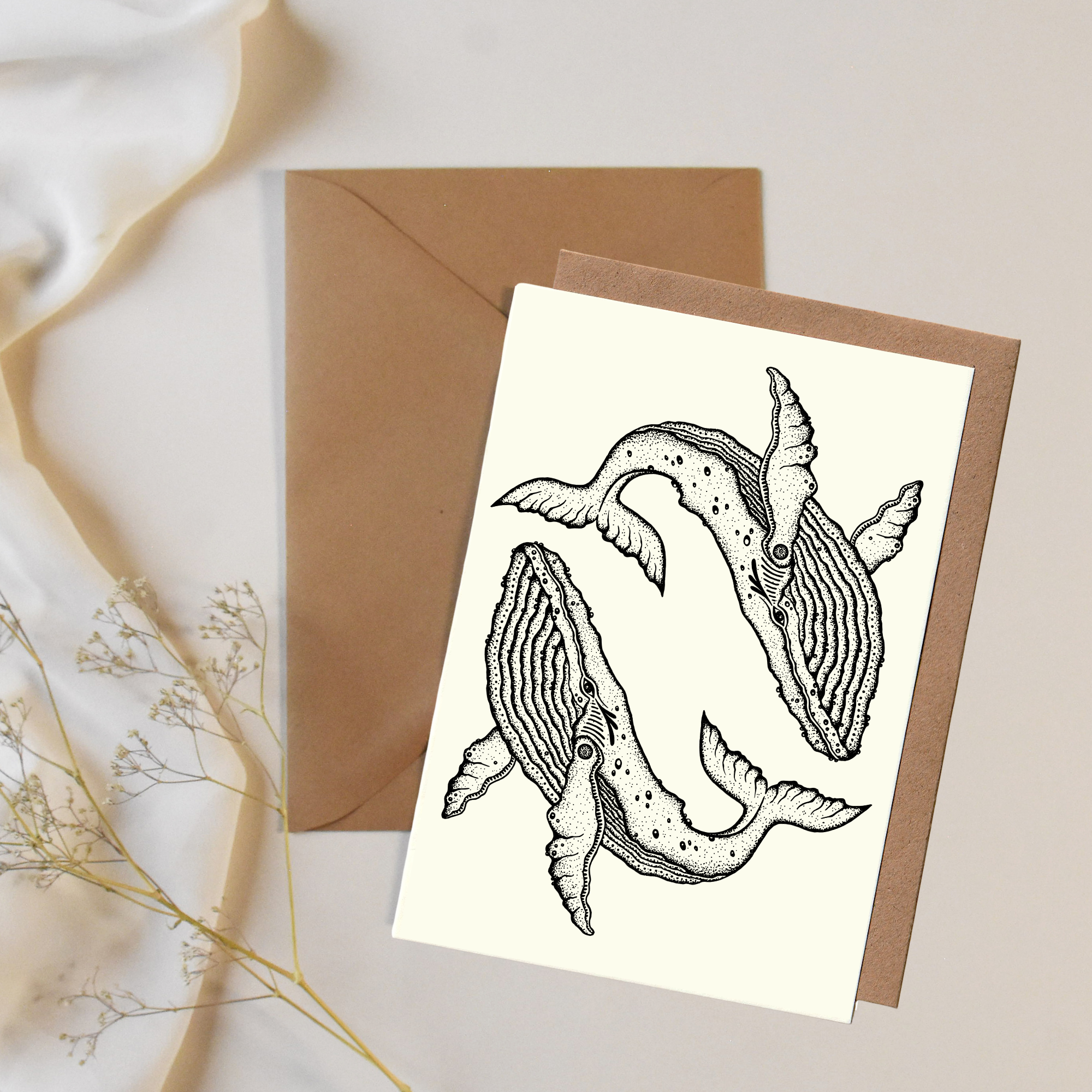 Humpback Whale Card