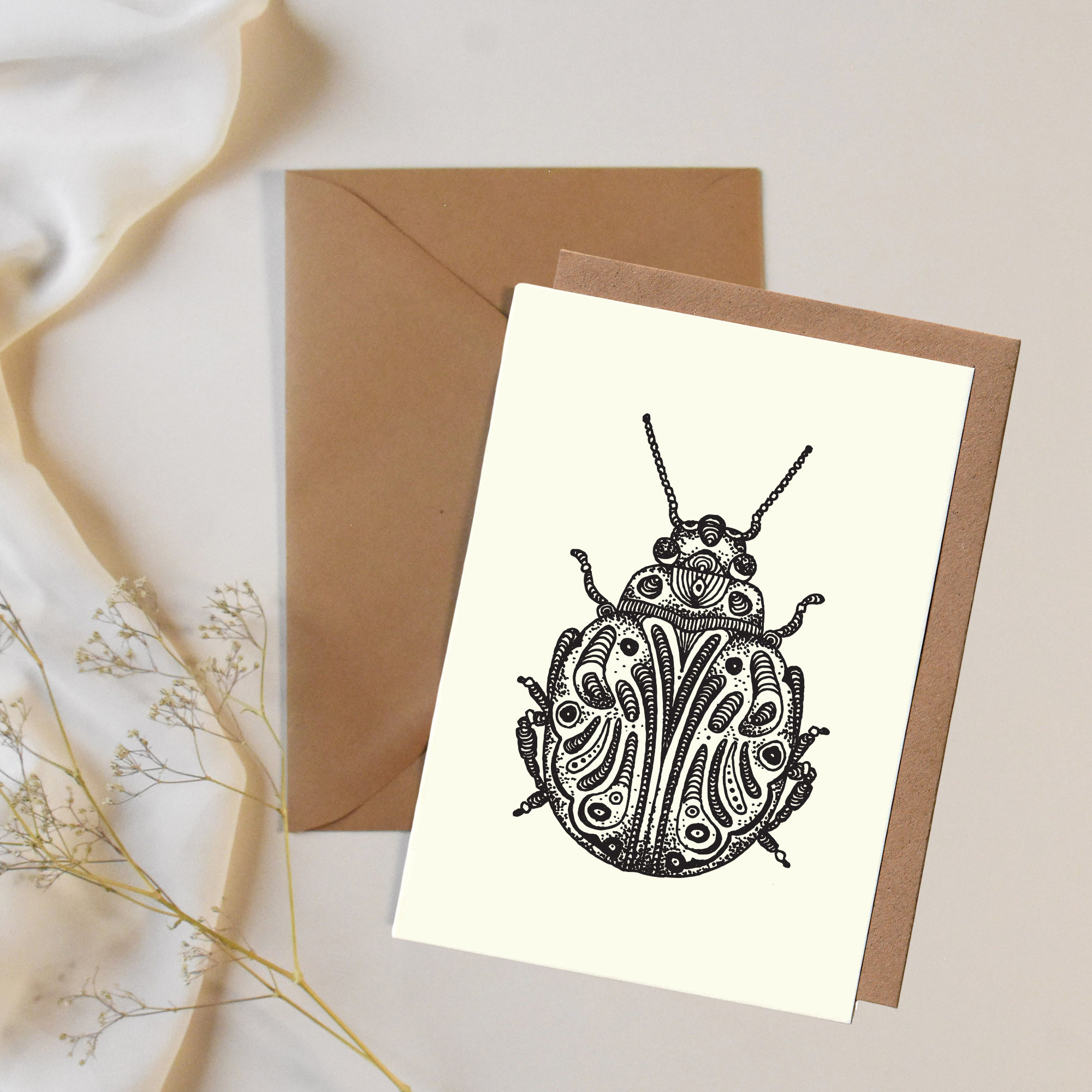 Ladybug Card